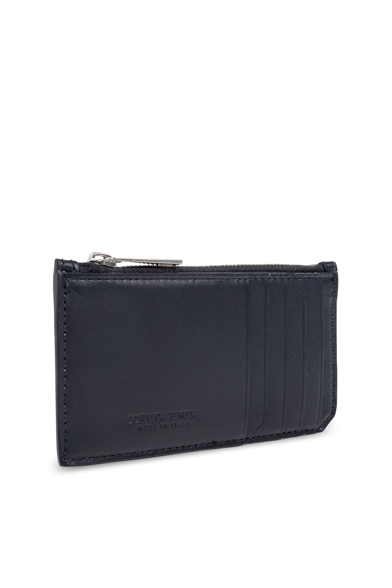 超美品　BOTTEGA VENETA Card Case On Chain Bottega Veneta Intrecciato Card Case on Chain | Neiman Marcus